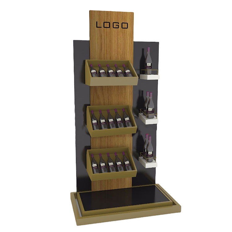 Wine Beer Store - متجر بيع بالتجزئة مخصص رف زجاجة