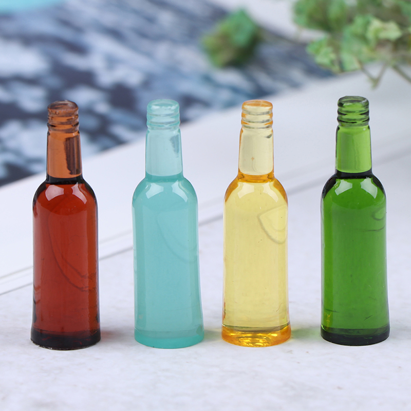 Wine Beer Bottle - 6 قطع من زجاجات البيرة والنبيذ
