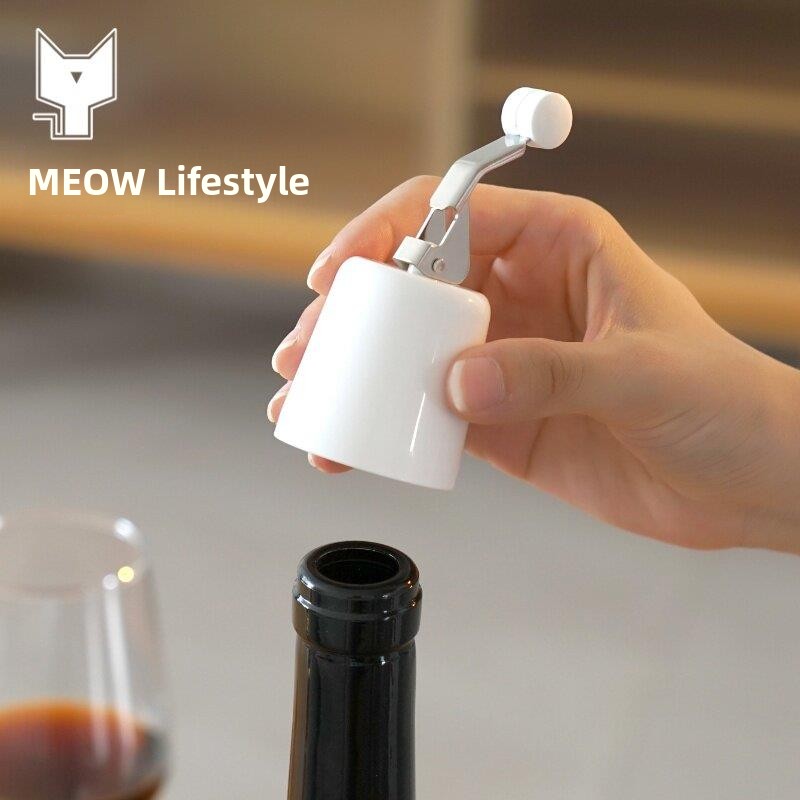Wine Beer Food - سدادة زجاجات نبيذ من السيليكون الغذائي