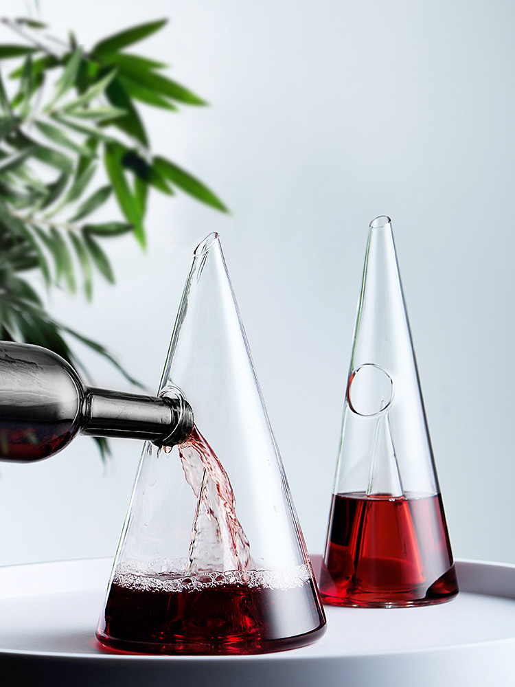 Decanter Aerator Set - مخروط إناء النبيذ فاصل بار الملحقات