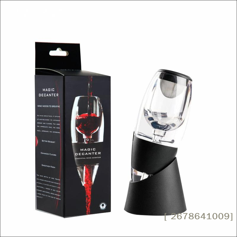 Decanter Aerator Set - ⚑ مجموعة واحدة من موزعات النبيذ