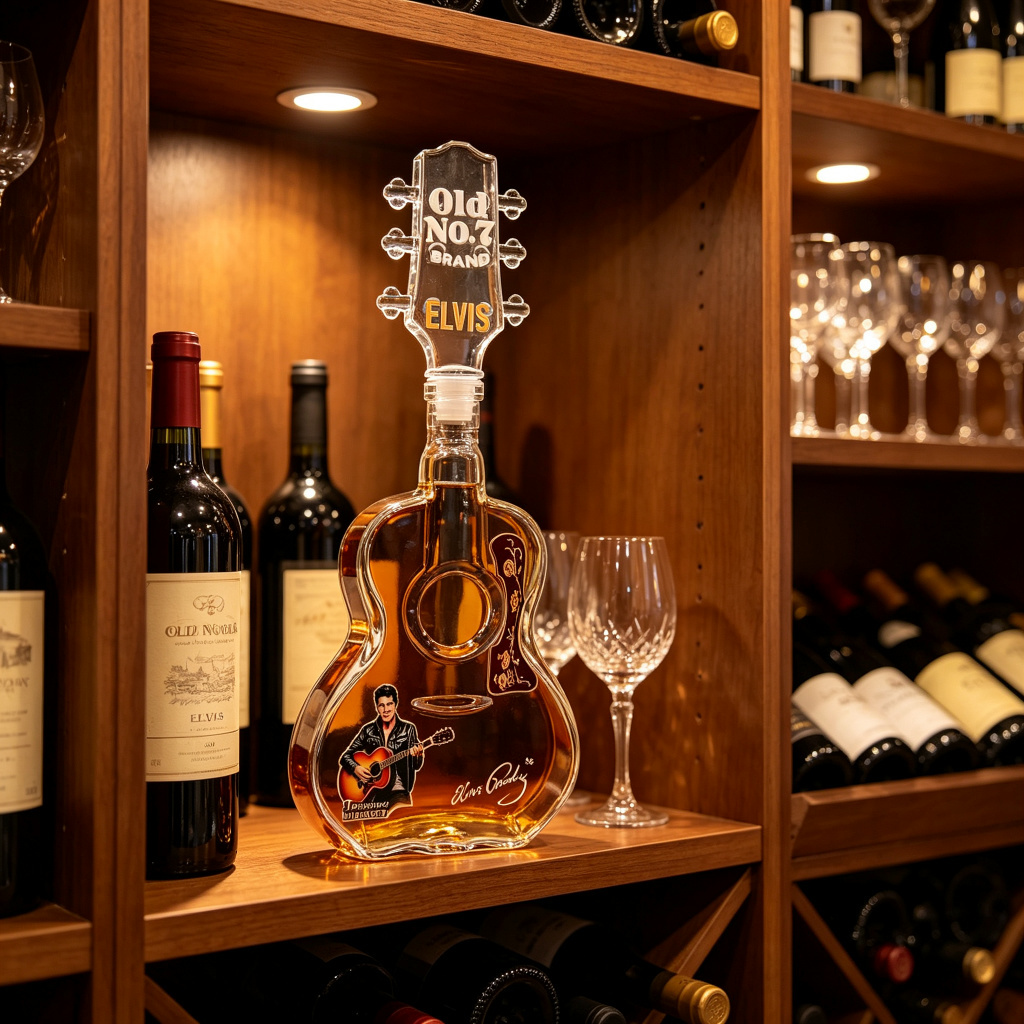 قارورة زجاجية على شكل جيتار إل - مراجعة Wine Beer And Spirits وسعره