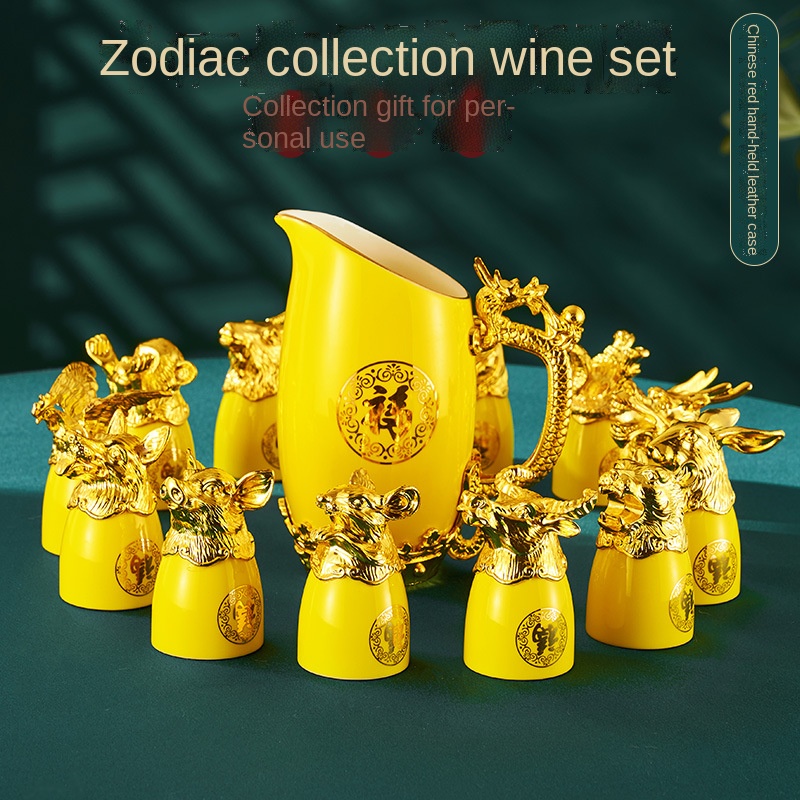 مطلية بالذهب اثني عشر رئيس الح - مراجعة Wine Beer Tequila وسعره