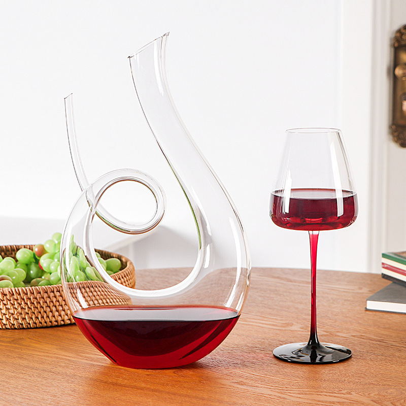 بجعة النبيذ الأحمر Decanters إ - مراجعة Decanter Aerator Set وسعره