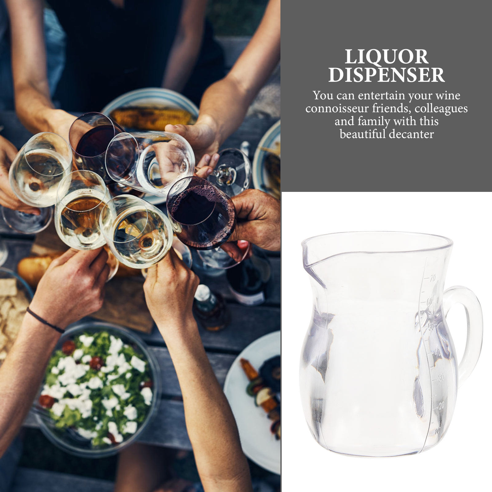 طقم إبريق نبيذ أحمر مكون من قط - مراجعة Decanter Aerator Set وسعره