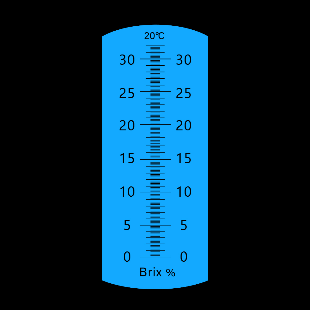 YG-32 Brix مقياس الانكسار 0-32 - مراجعة Wine Beer Food وسعره