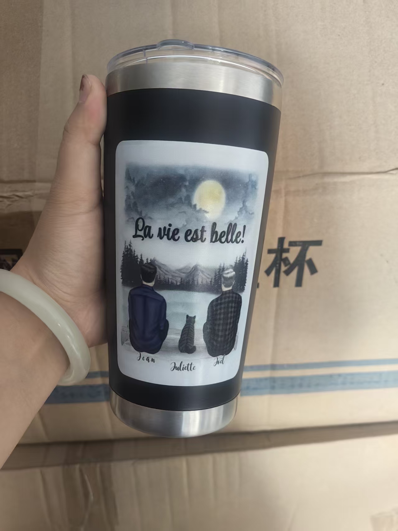 كوب حراري للنبيذ والبيرة سعة 2 - مراجعة Wine Beer Logo وسعره