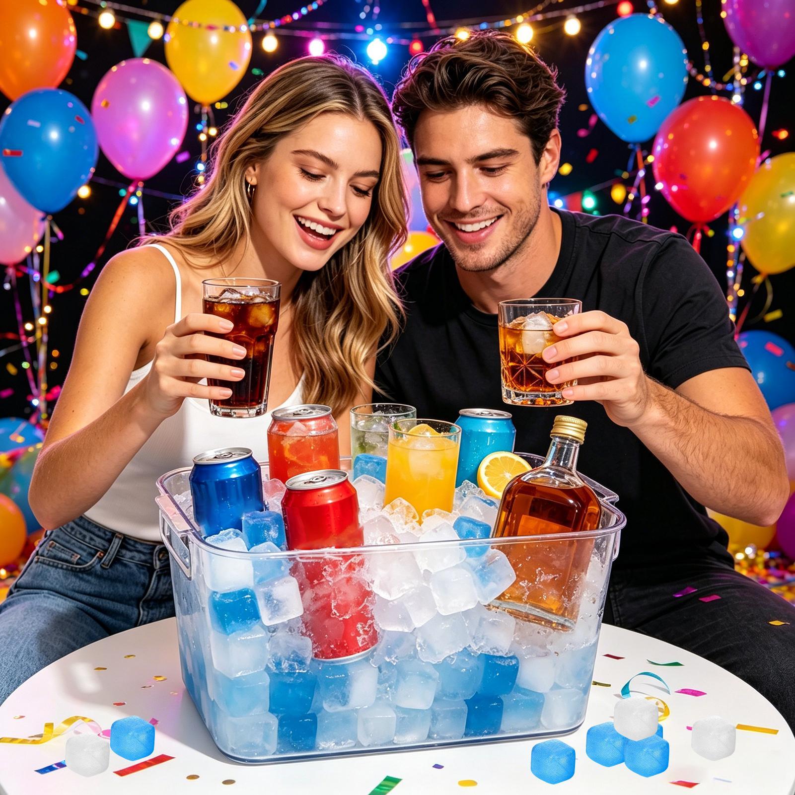 100 قطعة من مكعبات الثلج القاب - مراجعة Wine Beer And Liquor وسعره
