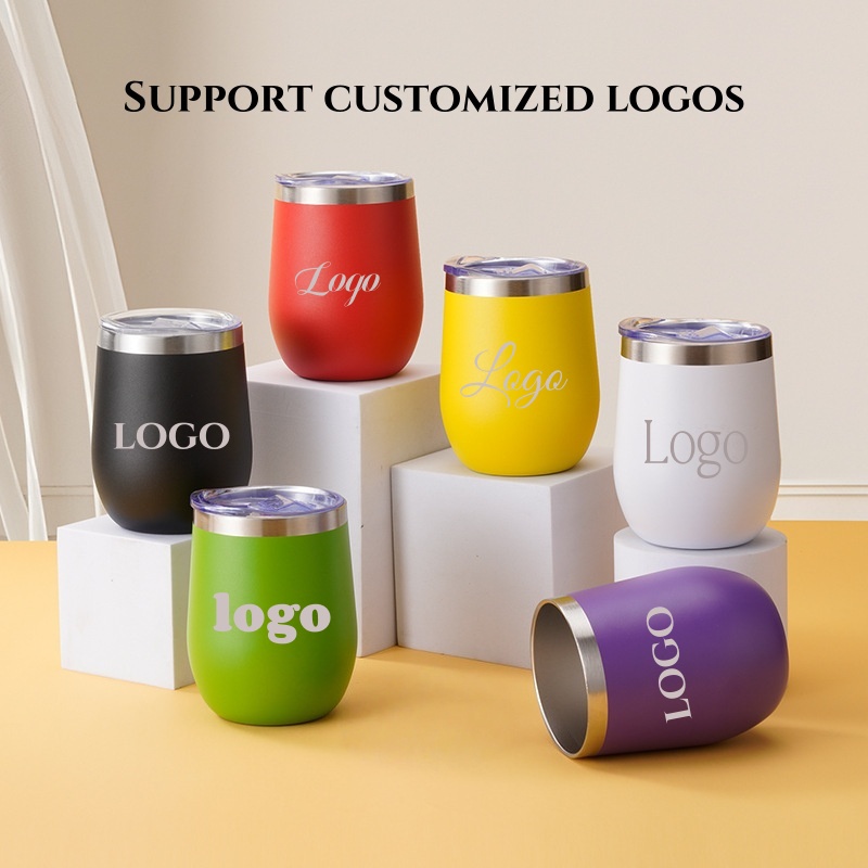شعار مطبوع بالليزر 12 أوقية كو - مراجعة Wine Beer Logo وسعره