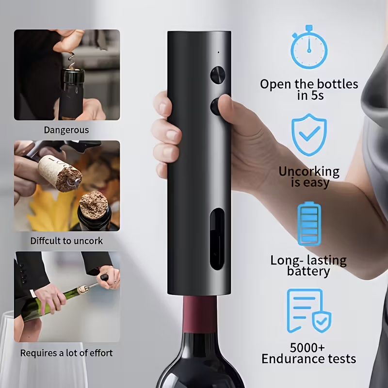 مجموعة فتاحة زجاجات النبيذ الك - مراجعة Wine Beer Bottle وسعره