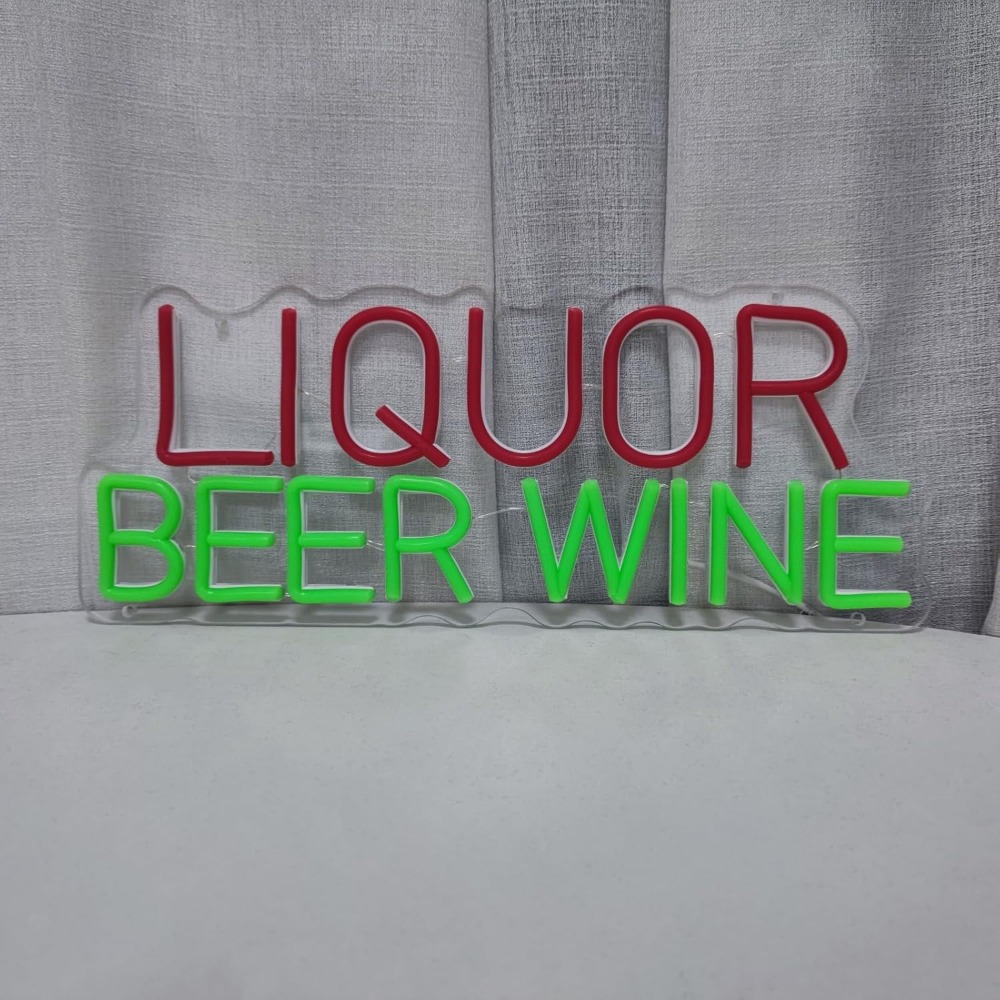 لافتة نيون LED للخمور والبيرة  - مراجعة Wine Beer Store وسعره
