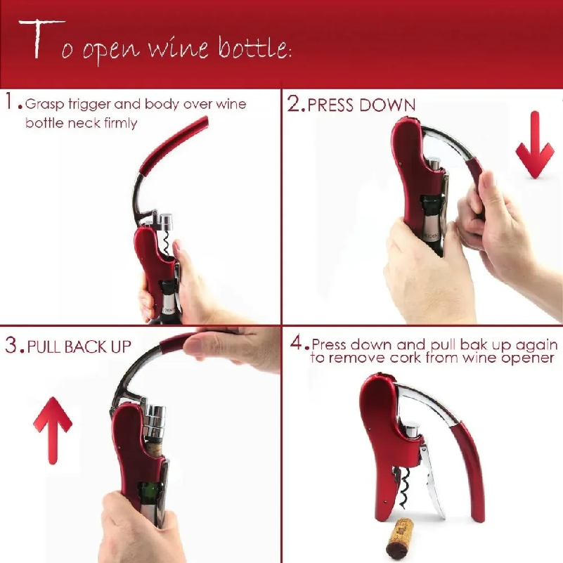 فتاحة زجاجات نبيذ احترافية من  - مراجعة Wine Beer Bottle وسعره