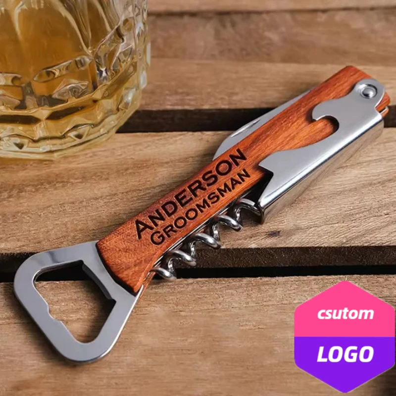 تخصيص الفولاذ المقاوم للصدأ سك - مراجعة Wine Beer Logo وسعره
