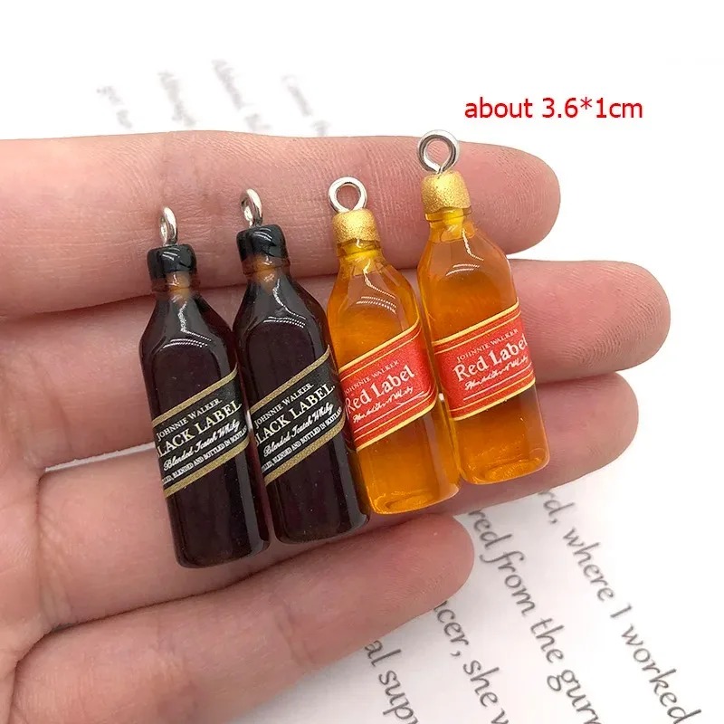 10 قطع من الحلي الصغيرة على شك - مراجعة Wine Beer Bottle وسعره