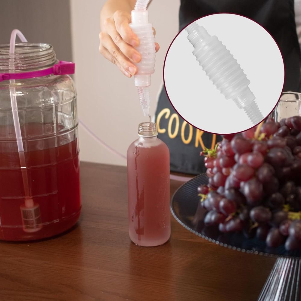 أنبوب سيفون نبيذ بلاستيكي جديد - مراجعة Wine Beer Food وسعره