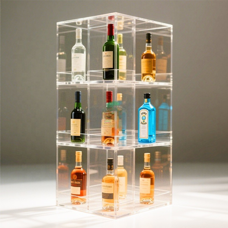 حامل عرض أكريليك للمتاجر، خزان - مراجعة Wine Beer Store وسعره