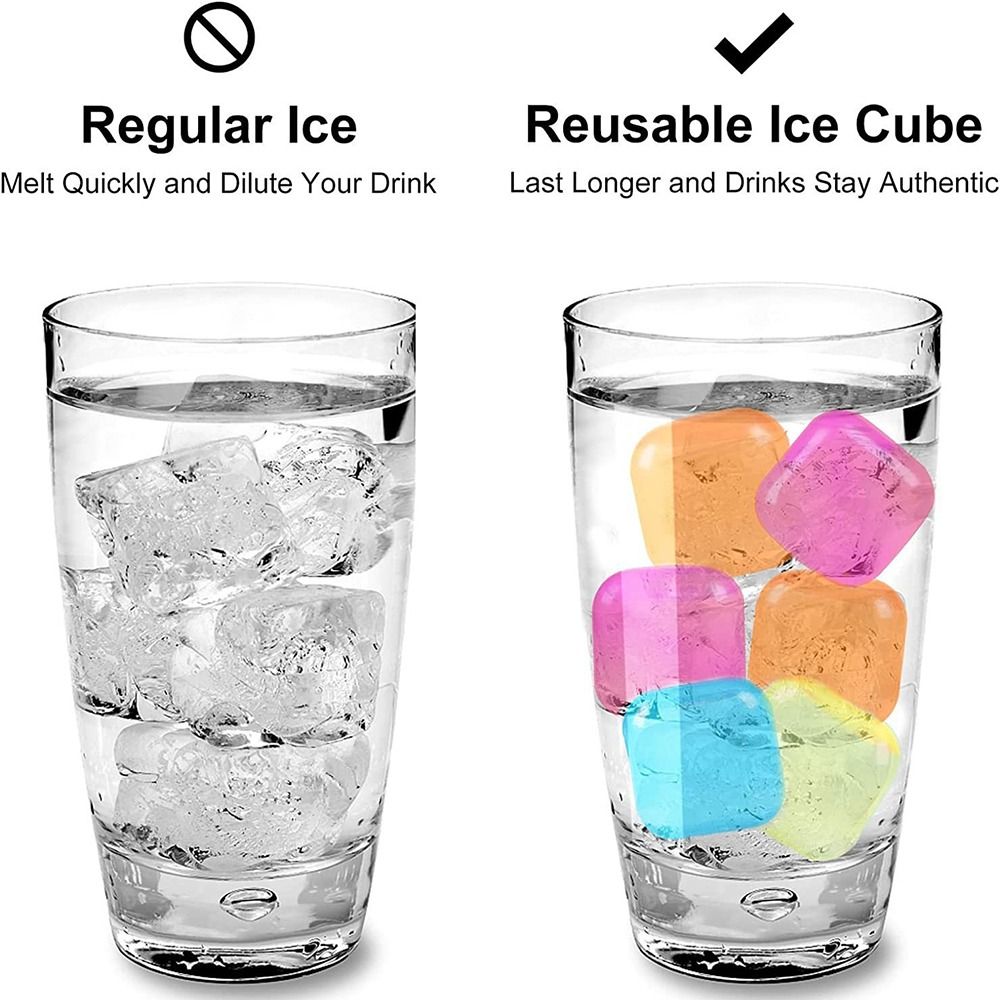 مكعبات ثلج بلاستيكية قابلة لإع - مراجعة Wine Beer And Spirits وسعره